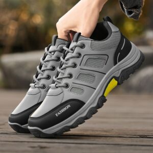 Men's Work Shoes Work Boots - Anti-Slip Breathable Lightweight for Farm Outdoor Hiking Trekking Running Sports Casual Wear Farm Shoes Kenya