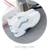 Viatu za Wanawake 2025 Kenya - Non-Slip Sports Shoes Rainy Season, Breathable Mesh Sneakers Students Daily Wear, Thick-Soled White for Rainy Mvua