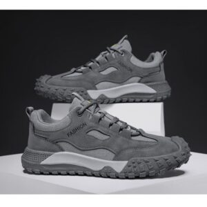 Hot Youth Men's Casual Sports Sneakers Man - Breathable PU Mesh Shoes Viatu vya Kiume with Non-Slip & Wear-Resistant Rubber Sole & Lightweight Lace-Up for Versatile Street Fashion - 1 Hot Youth Men's Casual Sports Sneakers Man - Breathable PU Mesh Shoes Viatu vya Kiume with Non-Slip & Wear-Resistant Rubber Sole & Lightweight Lace-Up for Versatile Street Fashion