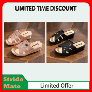 Heel 3CM Women's High Heel Slippers - Thick Sole Soft Bottom Sandals for Summer Outdoor & Home Wear, Anti-Slip Comfortable Social Wedge Shoes (Runs Small - Size Up 1)  (FBK delivery 2-6 days)discount