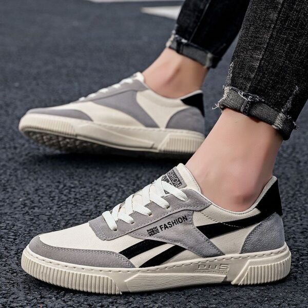 Hot Youth Men's Chunky Retro Sneakers Man - Versatile Breathable Mesh Shoes Viatu vya Kiume with Non-Slip & Wear-Resistant Rubber Sole & Lace-Up for Urban Street Style