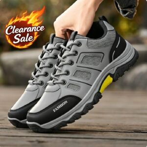 [ Final Clearance  ]   Men's Casual Mark Shoes Man Viatu vya Kiume - Fashion Lightweight Breathable Moccasin Style Sneakers for Outdoor Sports Daily Wear with Soft Sole Comfortable Durable Design(FBK)