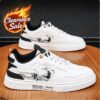 [ Final Clearance ] Youth Men's Casual Sports Running Sneakers Man - White Waterproof PU Leather Lace-Up Shoes Viatu vya Kiume with Vibamba Ngumu Rubber Sole, Viatu vya Kukimbia za Kiume for Outdoor