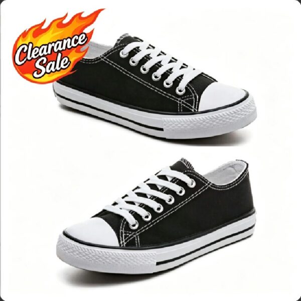 Low-Top Canvas Casual Sneakers - Comfy Urban Streetwear in Kenya Style, Breathable Non-Slip Shoes with Classic Design for Daily Walking & Light Sports(FBK delivery 2-6 days)
