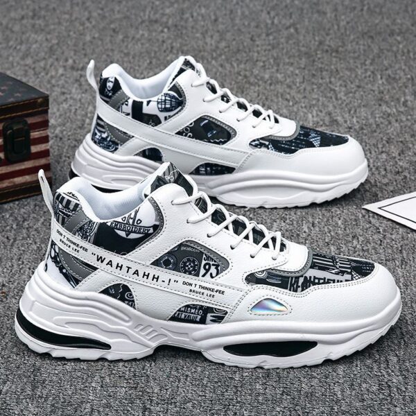 Men shoes Anti-Slip Casual Sneakers Shoes Breathable Lightweight Outdoor Hiking Shoes for Walking & Office, Durable Leather School Shoes with Height Increase Technology and Waterproof Design - 1 Men shoes Anti-Slip Casual Sneakers Shoes Breathable Lightweight Outdoor Hiking Shoes for Walking & Office, Durable Leather School Shoes with Height Increase Technology and Waterproof Design