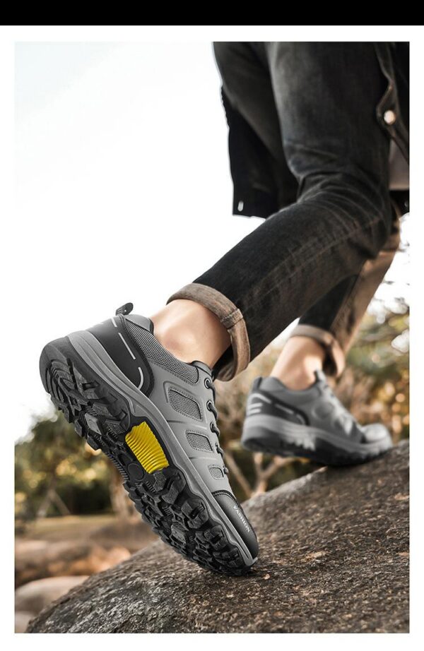 Men's Work Shoes Work Boots - Anti-Slip Breathable Lightweight for Farm Outdoor Hiking Trekking Running Sports Casual Wear Farm Shoes Kenya