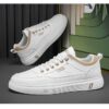 Hot Youth Men's Casual Sports Sneakers Man - Trendy Breathable Mesh Shoes Viatu vya Kiume with Non-Slip & Wear-Resistant Rubber Sole & Lace-Up for Versatile Street Fashion - 2 Hot Youth Men's Casual Sports Sneakers Man - Trendy Breathable Mesh Shoes Viatu vya Kiume with Non-Slip & Wear-Resistant Rubber Sole & Lace-Up for Versatile Street Fashion
