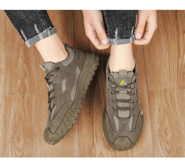 Hot Youth Men's Casual Sports Sneakers Man - Breathable PU Mesh Shoes Viatu vya Kiume with Non-Slip & Wear-Resistant Rubber Sole & Lightweight Lace-Up for Versatile Street Fashion - 2 Hot Youth Men's Casual Sports Sneakers Man - Breathable PU Mesh Shoes Viatu vya Kiume with Non-Slip & Wear-Resistant Rubber Sole & Lightweight Lace-Up for Versatile Street Fashion