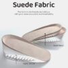 [ Final Clearance ] 【 Heel 2.5cm 】【2 pairs】  Lift Gel Insoles - PU & Silicone Half-Size Adjustable Pads, Soft CushionShoe Inserts for High Heels men shoes  women shoes   （discount）