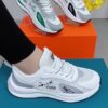 (Fast delivery within 2-6 days) Women's Breathable Mesh Casual Sneakers Lace-Up Running Shoes for Daily Sports & Gym, Comfortable Lightweight Design women shoes women sneaker shoes(FBK delivery 2-6 )
