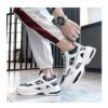 Men shoes Anti-Slip Casual Sneakers Shoes Breathable Lightweight Outdoor Hiking Shoes for Walking & Office, Durable Leather School Shoes with Height Increase Technology and Waterproof Design - 2 Men shoes Anti-Slip Casual Sneakers Shoes Breathable Lightweight Outdoor Hiking Shoes for Walking & Office, Durable Leather School Shoes with Height Increase Technology and Waterproof Design