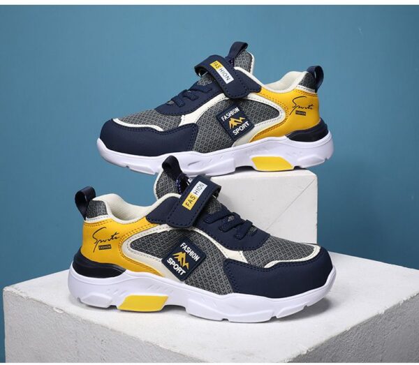 Viatu vya Watoto 2025 Kenya - Boys Non-Slip Sports Shoes Age 5-12, Breathable Mesh Sneakers School Casual Easy Slip-On Rainy Season No Lace - 2 Viatu vya Watoto 2025 Kenya - Boys Non-Slip Sports Shoes Age 5-12, Breathable Mesh Sneakers School Casual Easy Slip-On Rainy Season No Lace