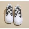 Women's White Platform Sneakers - Breathable Casual Shoes for Students, Trendy Korean Style Loafer with Height Increasing Comfort