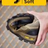 Men's Safety Work Shoes Viatu vya Kiume - Anti-Smashing Anti-Piercing Protection for Construction Site with Durable Non-Slip Rubber Sole & Breathable Comfort Design - 3 Men's Safety Work Shoes Viatu vya Kiume - Anti-Smashing Anti-Piercing Protection for Construction Site with Durable Non-Slip Rubber Sole & Breathable Comfort Design