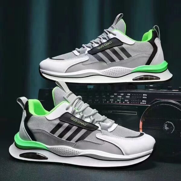 Anti-Slip Lightweight Men's Sneakers - Durable Fashion Sports Shoes for Running & Casual Wear, All-Day Comfort (All-Season)