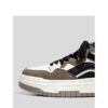 Youth Men's Student Campus Sneakers Man - Trendy Casual Sports Shoes Viatu vya Kiume with Non-Slip & Wear-Resistant Rubber Sole & PU Lace-Up for Street Fashion