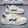 Hot Youth Men's Retro Running Sneakers Man - Classic Cortez Style PU Casual Shoes Viatu vya Kiume with Non-Slip & Wear-Resistant Rubber Sole & Breathable for Chunky Street Fashion - 3 Hot Youth Men's Retro Running Sneakers Man - Classic Cortez Style PU Casual Shoes Viatu vya Kiume with Non-Slip & Wear-Resistant Rubber Sole & Breathable for Chunky Street Fashion