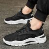 Hot Youth Men's Chunky Retro Sneakers Man - Student Campus Casual Shoes Viatu vya Kiume with Breathable Mesh & Non-Slip & Wear-Resistant Rubber Sole for Versatile Street Style