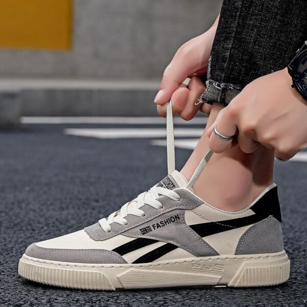 Hot Youth Men's Chunky Retro Sneakers Man - Versatile Breathable Mesh Shoes Viatu vya Kiume with Non-Slip & Wear-Resistant Rubber Sole & Lace-Up for Urban Street Style