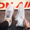 Youth Men's Casual Sports Sneakers Man - White Breathable Mesh PU Leather Shoes Viatu vya Kiume with Non-Slip Wear-Resistant Rubber Sole, Lace-Up for Urban Street Style - 3 Youth Men's Casual Sports Sneakers Man - White Breathable Mesh PU Leather Shoes Viatu vya Kiume with Non-Slip Wear-Resistant Rubber Sole, Lace-Up for Urban Street Style
