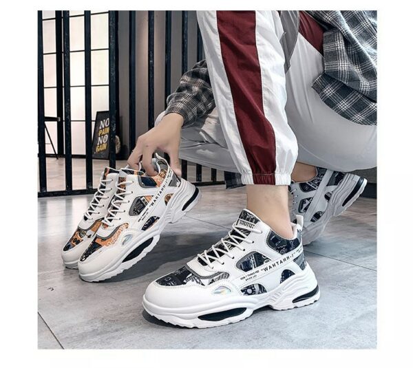 Viatu vya Kiume 2025 Kenya - Anti-Slip Casual Shoes Height Increase, Breathable School Sneakers Rainy Season Lightweight Casual Durable Teen Boys Trend