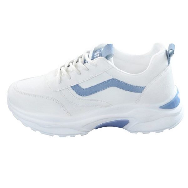 Viatu za Wanawake 2025 Kenya - Non-Slip Sports Shoes Rainy  Season, Breathable Mesh Sneakers Students Daily Wear, Thick-Soled White for Rainy Mvua
