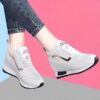 Women's Height Increasing Casual Shoes - Fashion Thick-Sole Platform Leather Sneakers with Soft Cushion, Versatile Sports-Inspired Design for Daily Wear (Trendy & Breathable) - 3 Women's Height Increasing Casual Shoes - Fashion Thick-Sole Platform Leather Sneakers with Soft Cushion, Versatile Sports-Inspired Design for Daily Wear (Trendy & Breathable)
