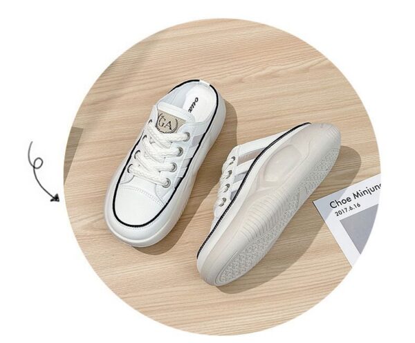 Women's Slip-On Mule Shoes - Lightweight Closed-Toe Slippers for Casual & Home Wear, Trendy Minimalist Design All-Season Comfort - 3 Women's Slip-On Mule Shoes - Lightweight Closed-Toe Slippers for Casual & Home Wear, Trendy Minimalist Design All-Season Comfort