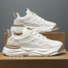 Hot Youth Men's Chunky Platform Sneakers Man - Breathable Mesh PU Casual Shoes Viatu vya Kiume with Non-Slip & Wear-Resistant Rubber Sole for Versatile Street Fashion
