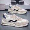 Hot Youth Men's Retro Running Sneakers Man - Classic Cortez Style PU Casual Shoes Viatu vya Kiume with Non-Slip & Wear-Resistant Rubber Sole & Breathable for Chunky Street Fashion - 4 Hot Youth Men's Retro Running Sneakers Man - Classic Cortez Style PU Casual Shoes Viatu vya Kiume with Non-Slip & Wear-Resistant Rubber Sole & Breathable for Chunky Street Fashion