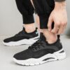 Hot Youth Men's Chunky Retro Sneakers Man - Student Campus Casual Shoes Viatu vya Kiume with Breathable Mesh & Non-Slip & Wear-Resistant Rubber Sole for Versatile Street Style