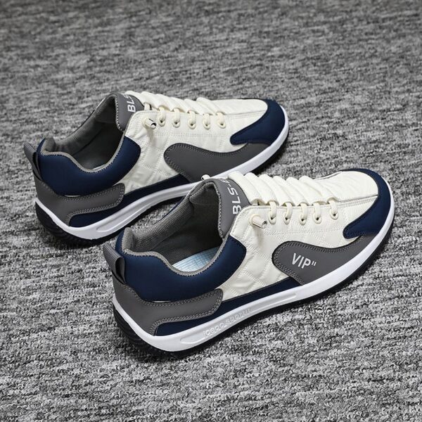 Hot Men's Retro Running Sneakers Man - Classic Cortez Style PU Leather Shoes Viatu vya Kiume with Non-Slip & Wear-Resistant Rubber Sole for Casual Sports Fashion - 4 Hot Men's Retro Running Sneakers Man - Classic Cortez Style PU Leather Shoes Viatu vya Kiume with Non-Slip & Wear-Resistant Rubber Sole for Casual Sports Fashion