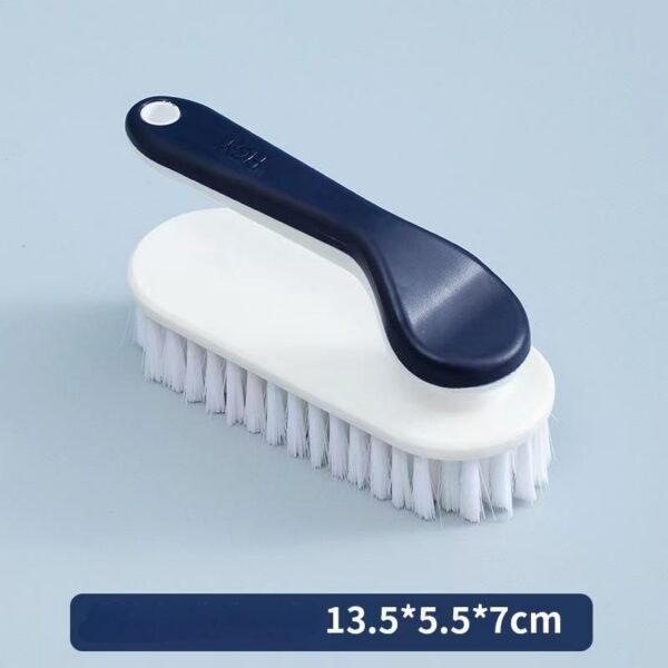 [ Final Clearance ] 【2-Pieces】  Pro Shoe Care Brushes - Multi-Angle Soft Bristle Cleaner with Long Handle & Hook for African Dusty Roads, Safari-Ready Crevice Tool in Random Colors