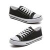 Low-Top Canvas Casual Sneakers - Comfy Urban Streetwear in Kenya Style, Breathable Non-Slip Shoes with Classic Design for Daily Walking & Light Sports(FBK delivery 2-6 days)