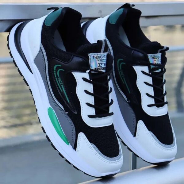 Men's Travel-Ready Dad Sneakers - Breathable Mesh Casual Shoes with Ultra-Soft Sole for Outdoor Adventures, Lightweight Non-Slip Design in Kenya Dry Season Style(FBK delivery 2-6 days)
